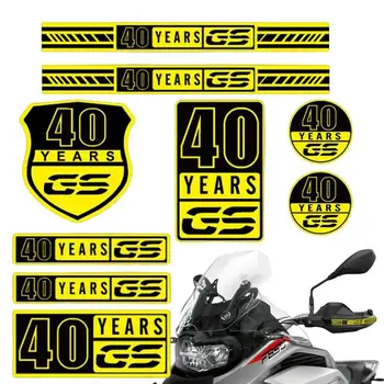 40 Metų GS Motociklų Lipdukai Vandeniui GS 40 Metų Motociklų Lipdukas, Decal F650/700/800/850GS G310GS R1200/1250GS Aliejus