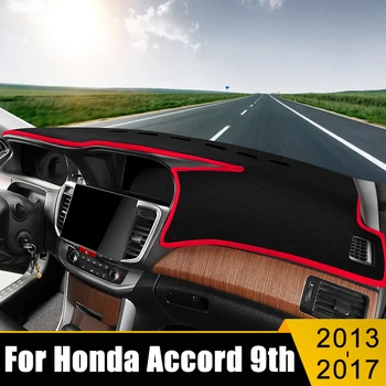 Honda Accord 9. 2013 m. 2014 m. 2015 m. 2016 m. 2017 Automobilio prietaisų Skydelio Dangtelį Išvengti Šviesos Mat Saulė Pavėsyje, Anti-UV kiliminė danga, neslidžios Priedai