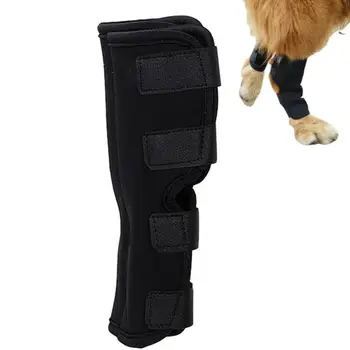 Reguliuojamas Šunelis Tvarsčiai Šuo Injurie Kojos Kelio Įtvaras Dirželio Apsaugos Šunims Sąnario Tvarstis Wrap Šuniškas Medicinos Reikmenys
