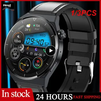 1/3PCS Naujos Žiūrėti GT3 Smart Watch Vyrų NFC Vandeniui Sport Fitness Tracker Skambinkite Smartwatch Žmogus, Skirta 