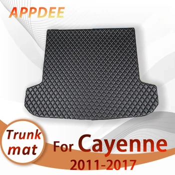 APPDEE Automobilio bagažo skyriaus kilimėlis Porsche Cayenne 2011 2012 2013 2014 2015 2016 2017 linijinių krovinių kilimų interjero aksesuarų dangtis