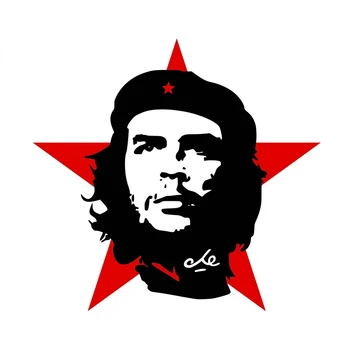 Che Guevara Įspėjimo Vinilo Automobilių Lipdukai Asmeninį Sąkandis Nulio Decal Šaldytuvas Nešiojamas Automobilių Apdailos