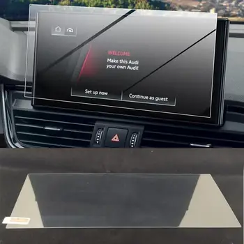 Grūdintas stiklas screen protector filmas Audi A4 A5 2020-2024 10.1 colių Automobilių pramogos ir informacija radijo, GPS Navigaciją Interjeras 