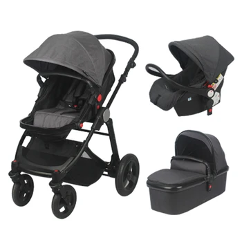 lengvai sulankstomas lengvas kūdikių vežimėliai vežimėlį 3 in 1 su automobilių sėdynių sistema