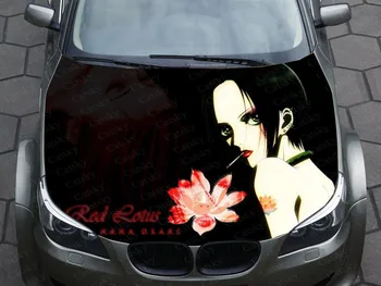 Nana Anime Juoda Balta Art Car Lipdukas Grafika Vinilo Padengti Modelis Pakuotės custom Decal 