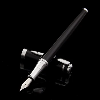 Prabangių Metalų Gana Caligraphy Pen Roller Pen Office Mokyklos Stacionarių Plunksnos už Parkeriai, 0,5 mm Individualų Logotipas, Pavadinimas Dovana