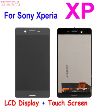Sony Xperia XP LCD F5121 F5122 F8131 F8132 LCD Ekranas Jutiklinis Ekranas skaitmeninis keitiklis Asamblėjos Sony Xperia X Naudingumo Ekranas
