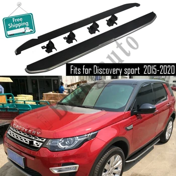 Tinka Land-Rover Discovery sporto 2015-2020 m. 2vnt kairėn, dešinėn Aliuminio veikia valdybos pusėje Nerf žingsnis baras, automobilių pedalo raštas