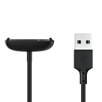 USB Įkrovimo Kabelis Laidas Doko Įkroviklio Adapterio Laidą Fitbit Inspire 2 Smartband Apyrankė Inspire2 Smart Apyrankę Priedai
