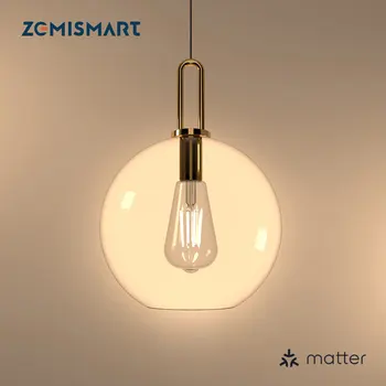Zemismart Klausimą Per WiFi, LED, Kaitinamosios Lemputės ST64 E27 Pritemdomi Volframo Lempos SmartThings 